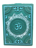 Turquoise OHM Relaxation Box 13cm x 10cm