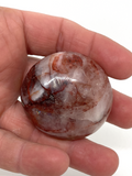 Fire Quartz Palm Stone #39