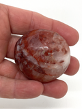 Fire Quartz Palm Stone #39