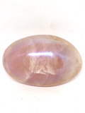 Aura Rose Quartz Palm Stone #435