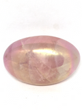 Aura Rose Quartz Palm Stone #435