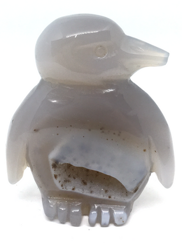 Agate Geode Penguin #177