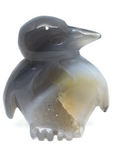 Agate Geode Penguin #178