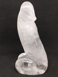 Clear Quartz Male Pecker