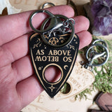 Wooden Planchette Key Rings - Yiska Designs