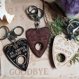 Wooden Planchette Key Rings - Yiska Designs