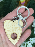 Wooden Planchette Key Rings - Yiska Designs