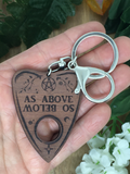 Wooden Planchette Key Rings - Yiska Designs
