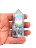 Angel Aura Crackle Quartz Point #100 - 7.7cm