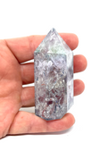 Angel Aura Crackle Quartz Generator Point #101 - 7.1cm