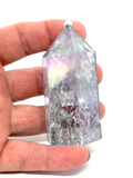 Angel Aura Crackle Quartz Generator Point #101 - 7.1cm