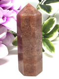 Strawberry Quartz Generator Point #332 - 8cm
