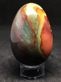 Polychrome Jasper Egg # 53 - 70mm