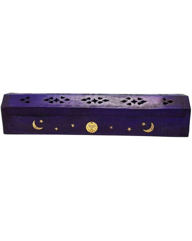 Purple Constellation Box Incense Holder
