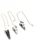 Rainbow Moonstone Faceted Pendulum