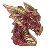 Red Dragon Backflow Incense Burner - 10.5cm