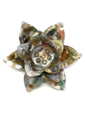 Lotus Flower - Ocean Jasper