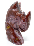 Ocean Jasper Rhino Carving #339