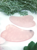 Gua Sha Massage Tool - Rose Quartz