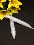 Spiral Selenite Wand 15cm