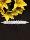 Spiral Selenite Wand 15cm