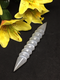 Spiral Selenite Wand 15cm