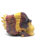 5" Mookaite Winged Skull #246
