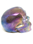 Aura Clear Quartz Skull #316