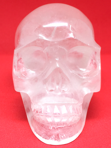 Clear Quartz Skull #354