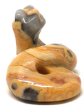 Crazy Lace Agate Snake #201