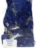 Sodalite Base Cut Slab #381