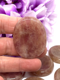 Strawberry Quartz Worry Stone