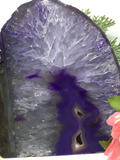 Purple Agate Tealight Holder #256