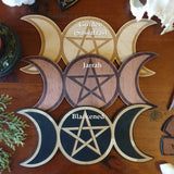 Triple Goddess Tile - 10cm