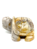 Crazy Lace Agate Turtle #130