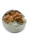 Polychrome Jasper Turtle Hatchling #83