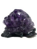 Amethyst Cluster Turtle #292