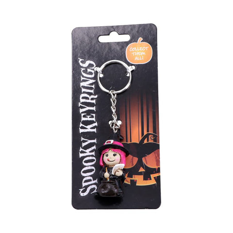 Spooky Witch Key Ring
