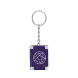 Witches Grimoire Book of Spells Key Ring