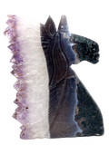 Amethyst Cluster Unicorn #176