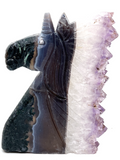 Amethyst Cluster Unicorn #176