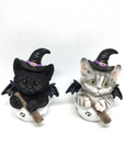 Kitty Cat Witch in Teacup - 11cm