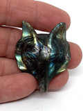 Labradorite Wolf #152