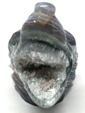 Agate Geode Wolf #192
