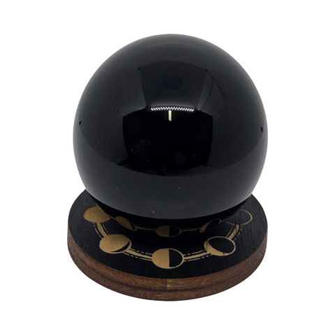 Black Obsidian Sphere #112 - 4.9cm