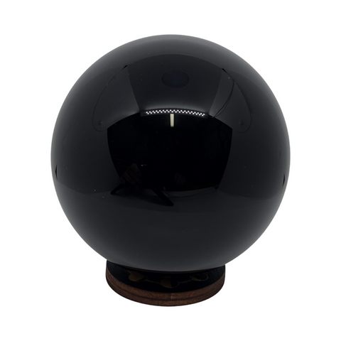 Black Obsidian Sphere #116 - 9.7cm