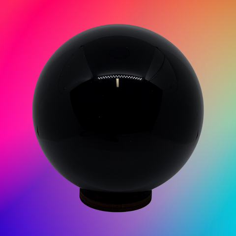 Black Obsidian Sphere #117 - 11.5cm