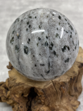 Green Tourmaline in Quartz Sphere #179 - 6.4cm