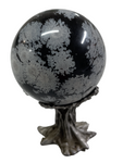 Snowflake Obsidian Sphere 4.6cm #185