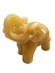 Yellow Calcite Elephant #188